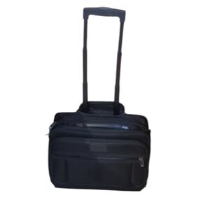 Lewis & Hyde Original Laptop Black Wheeled  Bag Rolling Travel Luggage
